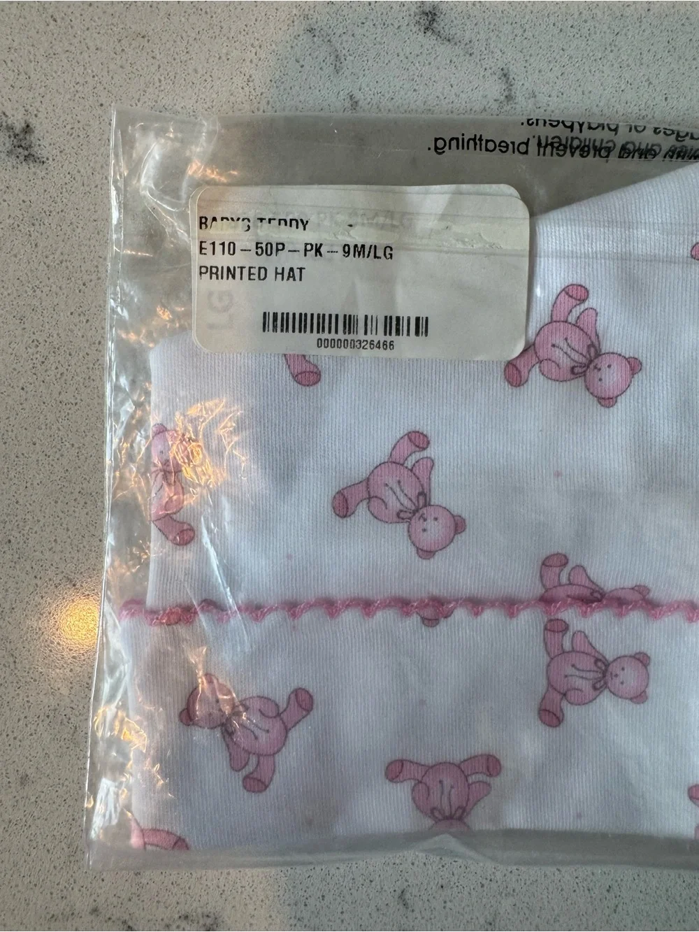 Magnolia Baby Pink Bear-Print Face Mask